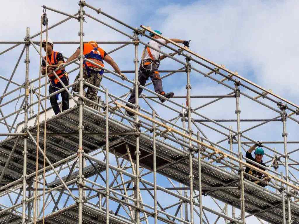Instalasi scaffolding 28 januari